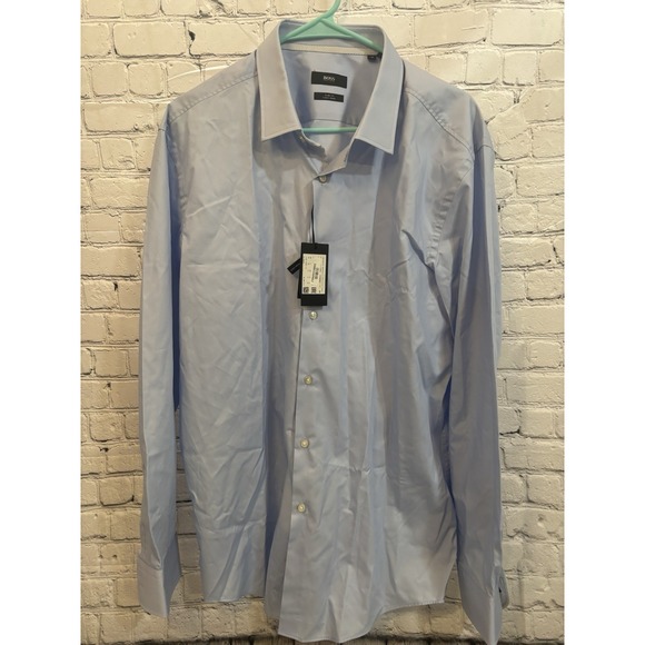 hugo boss light blue dress Hugo Boss Mens Modern fit Suit Jacket Blazer 36 R Light Blue Solid main image 1
